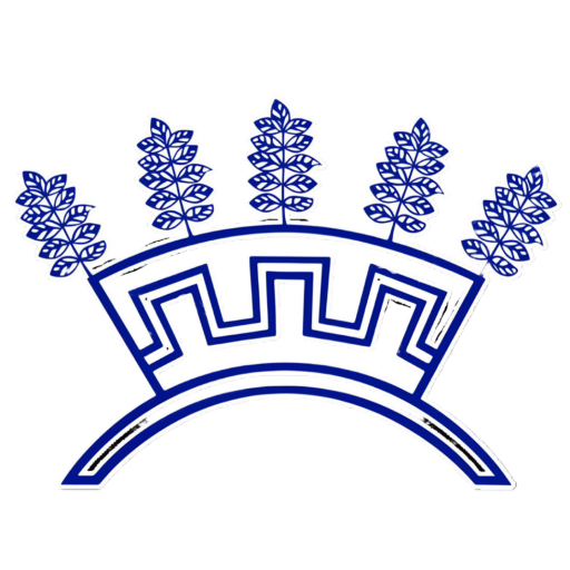 Logo of Sepidan Osareh Jonoob featuring stylized blue leaves and geometric design.